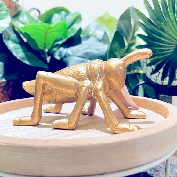 Target LUCKY Gold Grasshopper Garden Figure - Picture 12 of 15